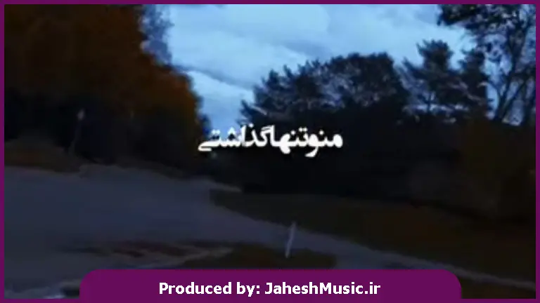 دانلود آهنگ منو تنها گذاشتی با شب و گریه 